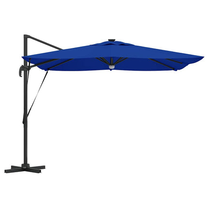 Roma Parasol Blå 286 x 284 x 270 cm Aluminium och Polyester