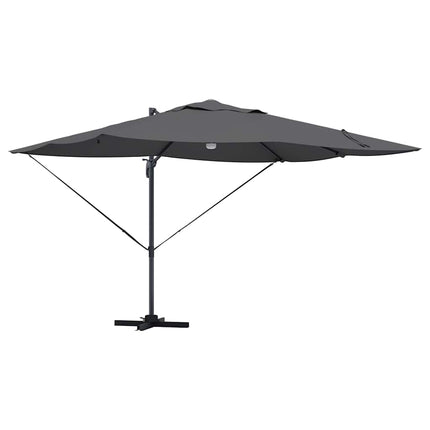 Parasoll Antracit 351 x 250 x 253 cm Polyester och aluminium