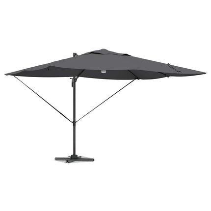 Parasoll Antracit 351 x 250 x 253 cm Polyester och aluminium