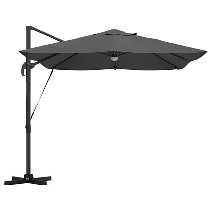 Parasoll Antracit 351 x 250 x 253 cm Polyester och aluminium