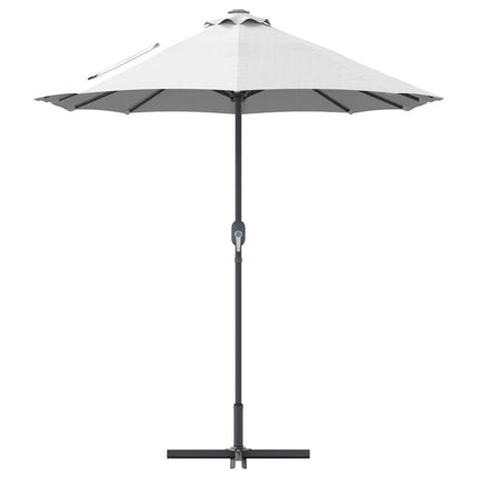Trädgårdsparasol Sand 370 x 197 x 239 cm