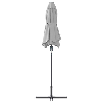 Trädgårdsparasol Sand 370 x 197 x 239 cm