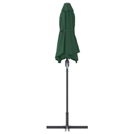 Trädgårdsparasol Grön 370 x 197 x 239 cm
