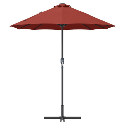 Trädgårdsparasol Terracotta 370 x 197 x 239 cm