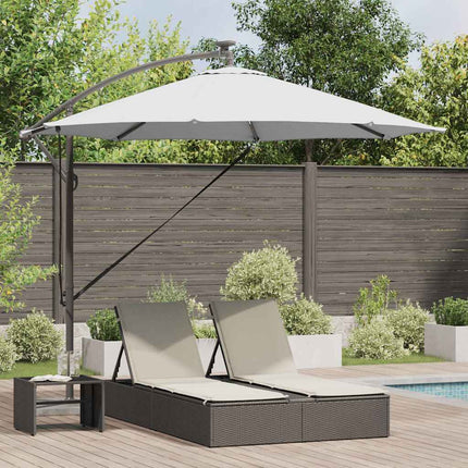 Parasoll Sand 294 x 294 x 248 cm Polyester och aluminium
