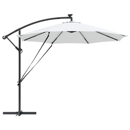 Parasoll Sand 294 x 294 x 248 cm Polyester och aluminium
