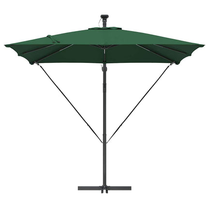 Parasoll Grön 249 x 249 x 250 cm Polyester och aluminium