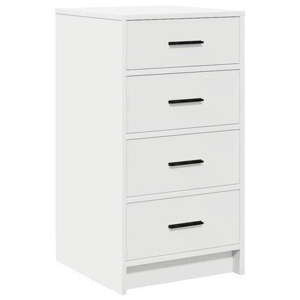 Smyckebord 3 st Vit 78,5 x 41 x 135 cm Konstruerat trä