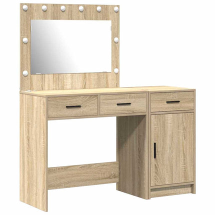 Smyckebord 2 st Brun 40 x 41 x 75 cm Konstruerat trä