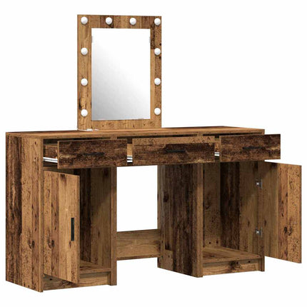Smyckebord Brun 50 x 41 x 135 cm Konstruerat trä