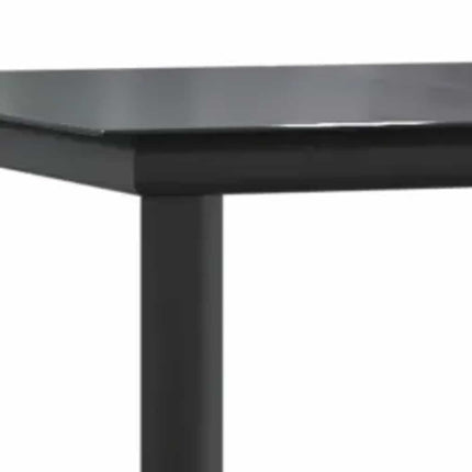 Matgrupp för trädgård med dynor 5 delar brun polyrotting glas