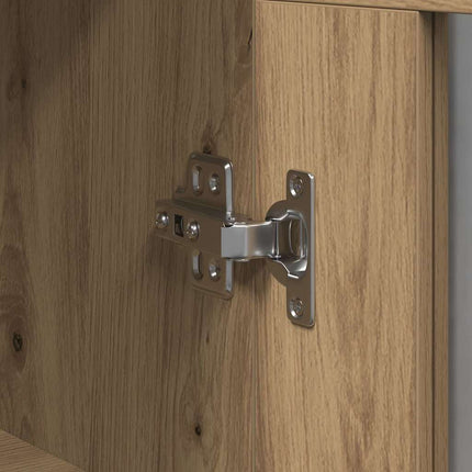 Väggskåp 2 pcs Artisan Ek 69,5 x 34 x 90 cm Konstruerat trä