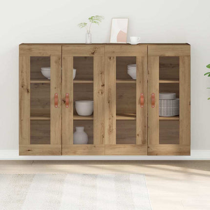 Väggskåp 2 pcs Artisan Ek 69,5 x 34 x 90 cm Konstruerat trä