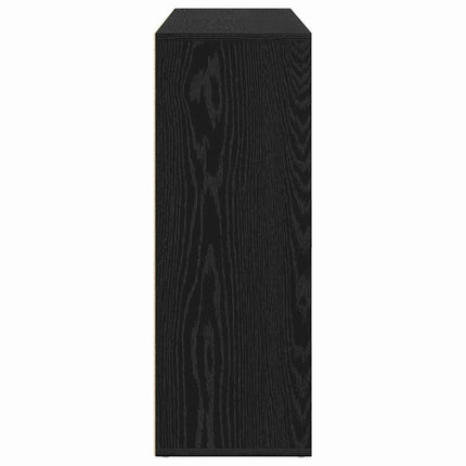 Sideboard 2 pcs Svart Ek 60 x 31 x 84 cm Konstruerat trä