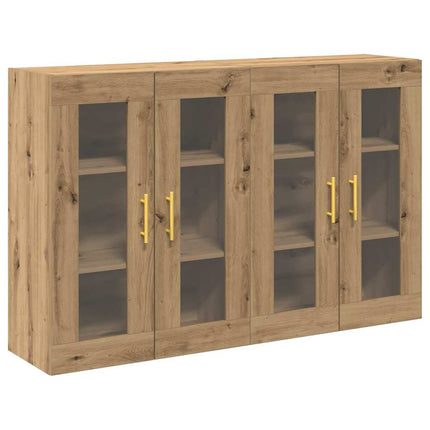Väggskåp 2 pcs Artisan Ek 69,5 x 34 x 90 cm Konstruerat trä