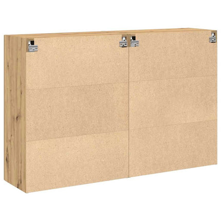 Väggskåp 2 pcs Artisan Ek 69,5 x 34 x 90 cm Konstruerat trä
