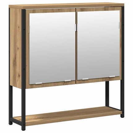 Badrumsmöbelset 2 st Brun 60 x 30 x 60 cm Konstruerat trä