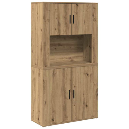 Skåp Artisan Ek 80 x 33 x 150 cm Konstruerat trä