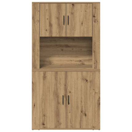 Skåp Artisan Ek 80 x 33 x 150 cm Konstruerat trä
