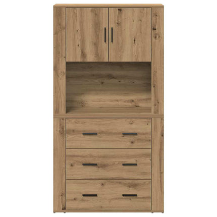 Skåp Artisan Ek 80 x 33 x 150 cm Konstruerat trä