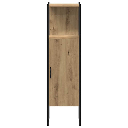 Badrumsmöbelset 3 st Brun 33 x 33 x 120,5 cm Konstruerat trä