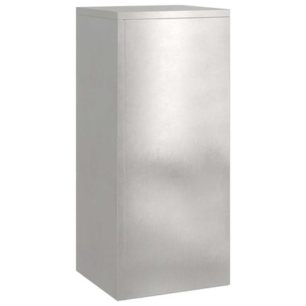 Växtställ 2 pcs Silver 24 x 24 x 55 cm Rostfritt stål