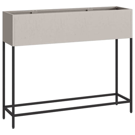 Höjdträdgårdsplanterare Rostig 100 x 26 x 82 cm