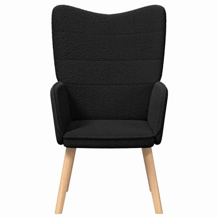 fåtölj Svart 62 x 67 x 95,5 cm Sherpa tyg