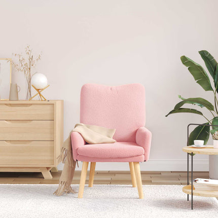 fåtölj Rosa 63 x 67 x 94 cm Fårtyg och Faner