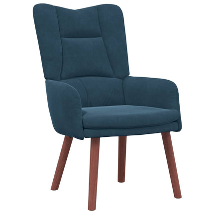 fåtölj Blå 63 x 67 x 94 cm Sammet