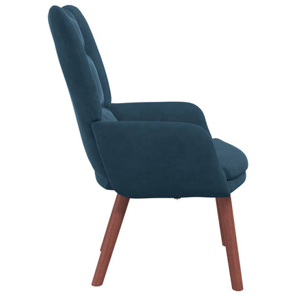 fåtölj Blå 63 x 67 x 94 cm Sammet