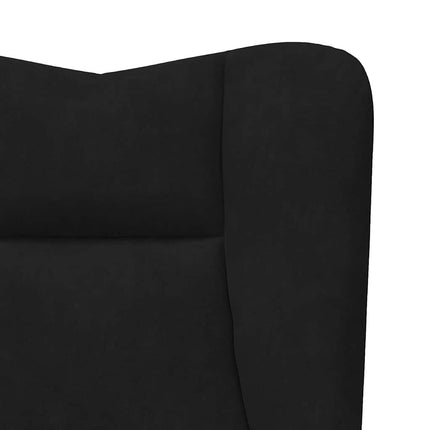 fåtölj Svart 63 x 67 x 94 cm Sammet