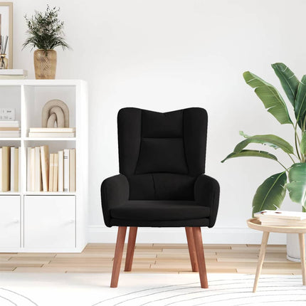 fåtölj Svart 63 x 67 x 94 cm Sammet