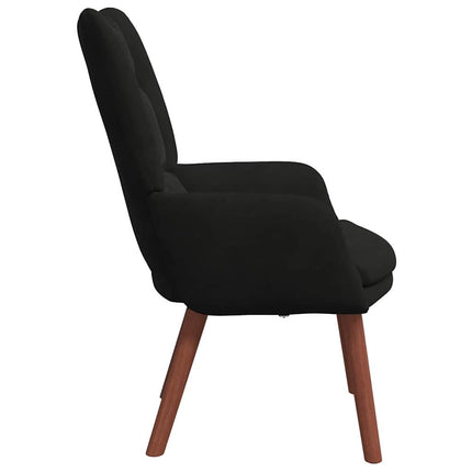 fåtölj Svart 63 x 67 x 94 cm Sammet