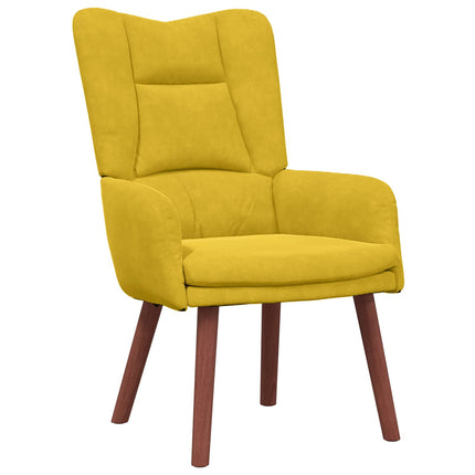 fåtölj Gul 63 x 67 x 94 cm Sammet