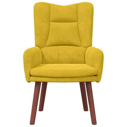 fåtölj Gul 63 x 67 x 94 cm Sammet