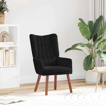 fåtölj Svart 63 x 67 x 94 cm Sammet