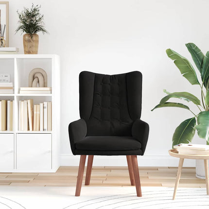 fåtölj Svart 63 x 67 x 94 cm Sammet