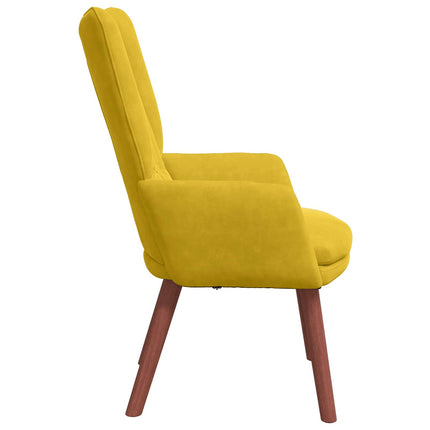 fåtölj Gul 63 x 67 x 94 cm Sammet