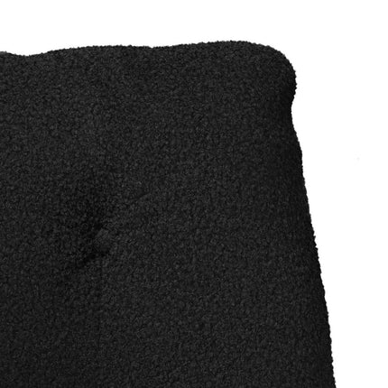 fåtölj Svart 69 x 74 x 93 cm Sherpa tyg