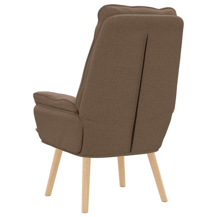 fåtölj Brun 69 x 74 x 93 cm Polyester och plywood