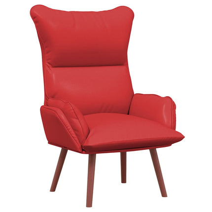 fåtölj Röd 69 x 74 x 93 cm Konstläder