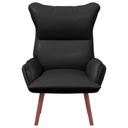 fåtölj Svart 69 x 74 x 93 cm Konstläder