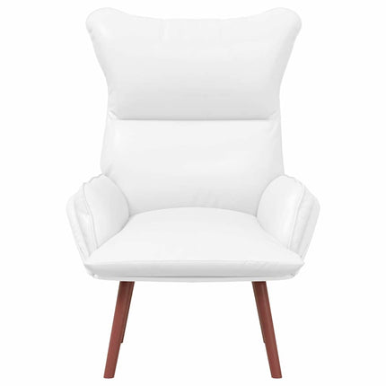 fåtölj Vit 69 x 74 x 93 cm Konstläder