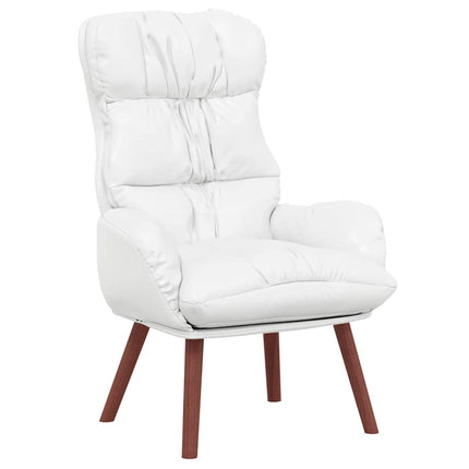 fåtölj Vit 69 x 74 x 93 cm Konstläder