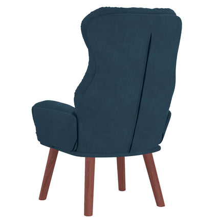 fåtölj Blå 69 x 74 x 93 cm Sammet