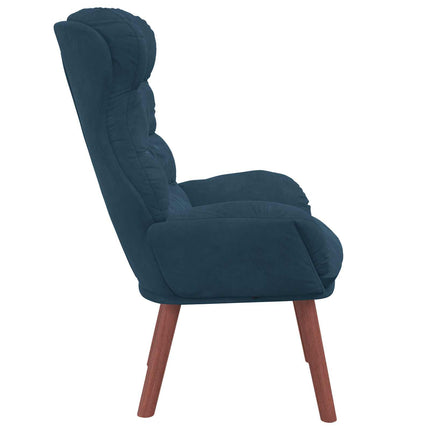 fåtölj Blå 69 x 74 x 93 cm Sammet