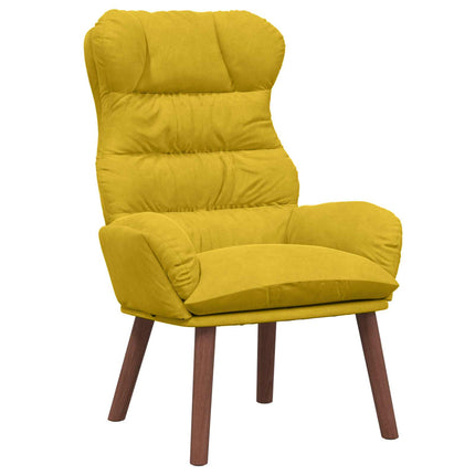 fåtölj Gul 69 x 74 x 93 cm Sammet