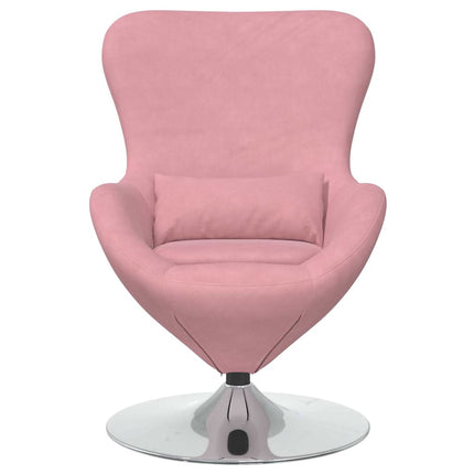 Äggfåtölj Rosa Sammet