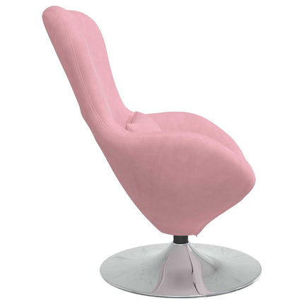Äggfåtölj Rosa Sammet